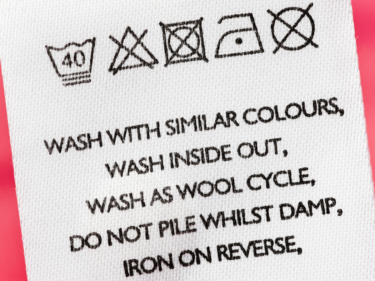 Garment Care Labels